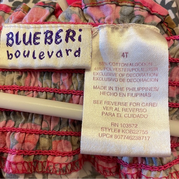 Blueberi Boulevard | size 4T | Summer Halter Neck Dress - Picture 4 of 4